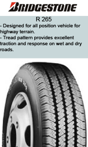 LDV, Taxi Tyre